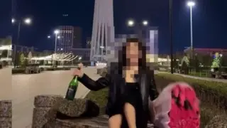 Казахстанцам пригрозили штрафами за трендовые видео с шампанским