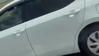 Видео с “ребёнком за рулём“ сняли на скоростной трассе в области Жетысу
