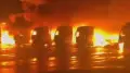 Горящие фуры на “Хоргосе“ попали на видео - разъяснение ДЧС