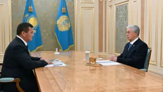 Президент Казахстана принял первого заместителя премьер-министра Нурлыбека Налибаева