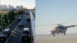 Подготовка к саммиту в Туркестане попала на видео