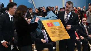 Токаев и Эрдоган открыли школу имени Ходжи Ахмеда Яссауи в Турции