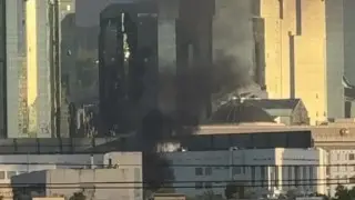 Алматинцы заметили дым в центре города - в ДЧС назвали причину