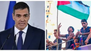 Премьер Испании открыто поддержал футболиста “Барселоны“, появившегося с флагом Палестины