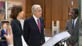 Свитки ханов, древние карты и монеты: Токаеву показали наследие Золотой Орды