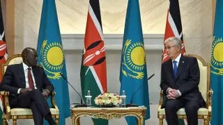 Президенты Казахстана и Кении провели переговоры в узком составе