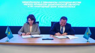 Halyk поддержит развитие бизнеса и соцпроектов в Акмолинской области