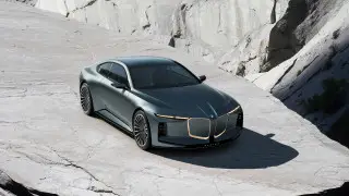 BMW показала концепт ALPINA - 5,2-метровый седан Vision с V8