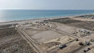 Первый курорт для спасателей строят на побережье Каспия