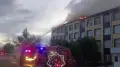 Крупный пожар в здании школы тушат в Аркалыке