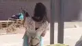Девушка с “автоматом“ напугала астанчан и получила штраф