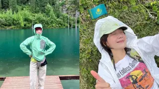 Популярная корейская актриса приехала в Алматы и заговорила на казахском