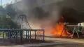 Поджог в столичном парке - полиция нашла подозреваемых подростков