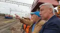 Ветеранам-железнодорожникам показали, как строят линию в обход Алматы
