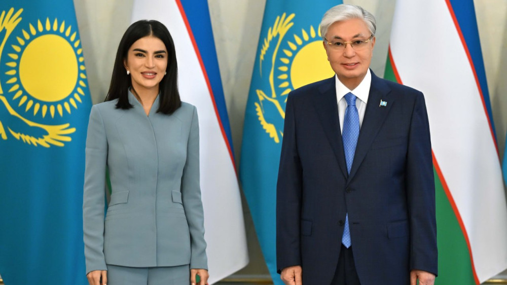 Президент Казахстана принял Саиду Мирзиёеву
