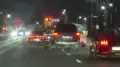 Ночные гонки в Алматы попали на видео - полиция ищет нарушителей