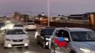 Праздник закончился штрафами - свадебный кортеж наказали в области Абай