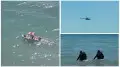 Водолазы, дроны, авиация: в Каспийском море четвертые сутки ищут пропавшего мужчину
