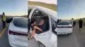 Девушка подала сигнал о помощи из автомобиля: на юге Казахстана проводят проверку