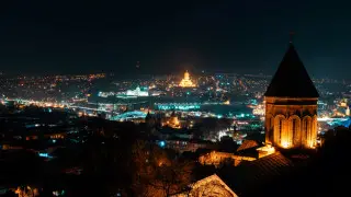 На всей территории Грузии отключилось электричество