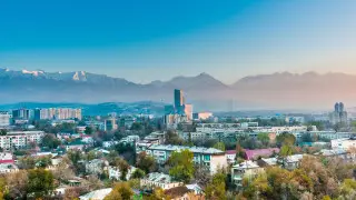 Панорама Алматы