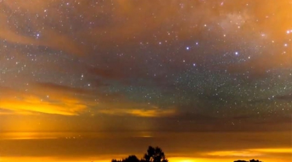 PHOTO: Non-professional astronomer made a unique panoramic image of the Milky Way