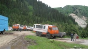 Civil defense team involved in elimination of Almaty storm consequences