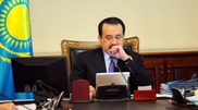 Massimov congratulated Turkish Prime-Minister on his party's victory in elections