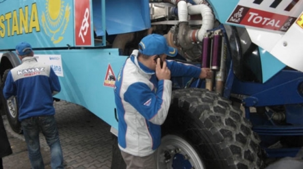 Ardavichus' crew ranked 21st at the third stage of the Silk Way Rally