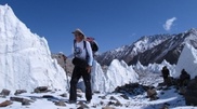 Deep snow prevented international expedition to K2 from getting to the second camp