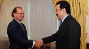 Massimov met with EBRD Managing Director Olivier Descamps