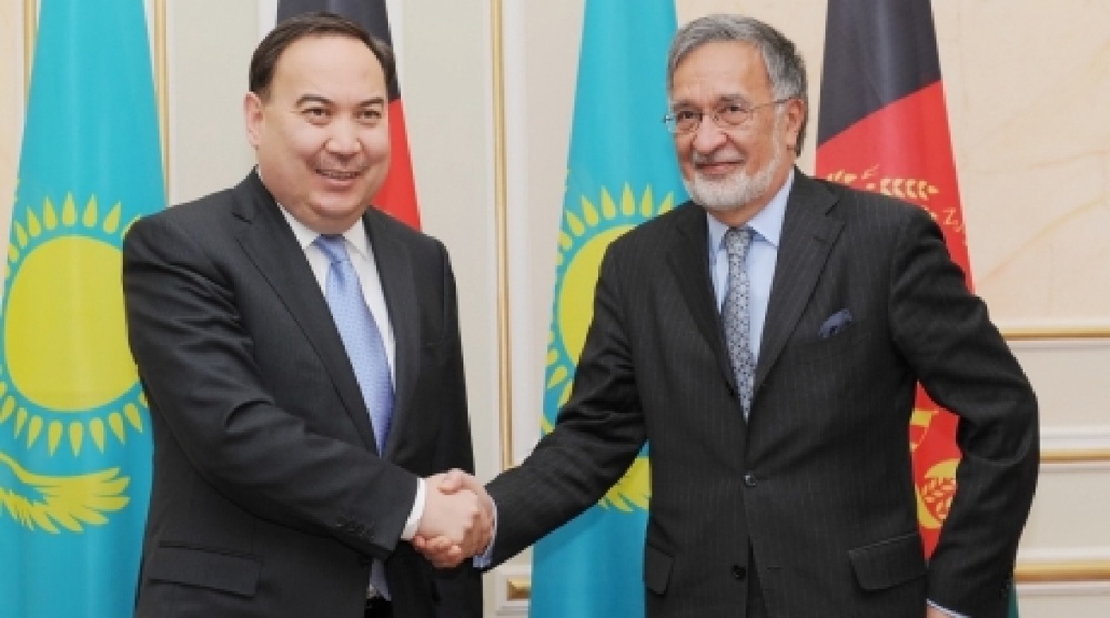 Kazakhstan Foreign Minister met with his Afghan counterpart