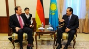 Massimov discussed EU with German Ambassador