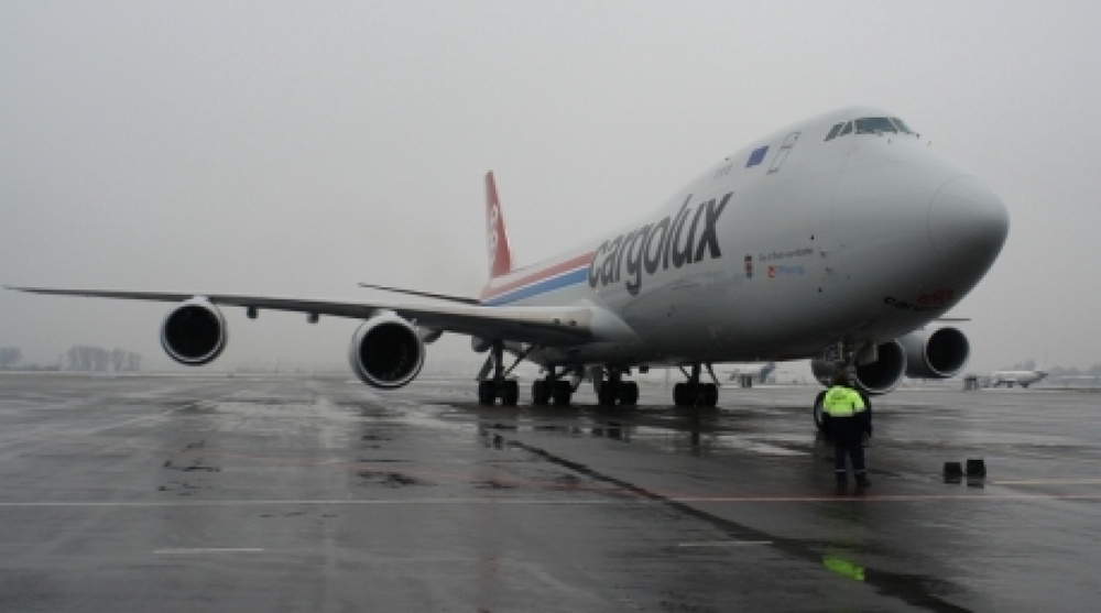 Cargo Boeing 747-8F landed in Almaty for the first time