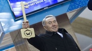 Nazarbayev became first passanger of Almaty subway
