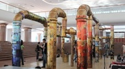 PHOTO: Italians brought gold factory to ArtbatFest