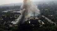 Aya Fantasy World caught fire in Almaty