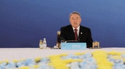 Nazarbayev speaks of global crisis of moral values