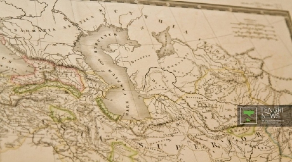 British oilman showed collection of ancient geographic maps in Astana