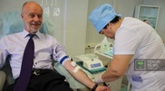 PHOTO: Diplomats became blood donors in Astana
