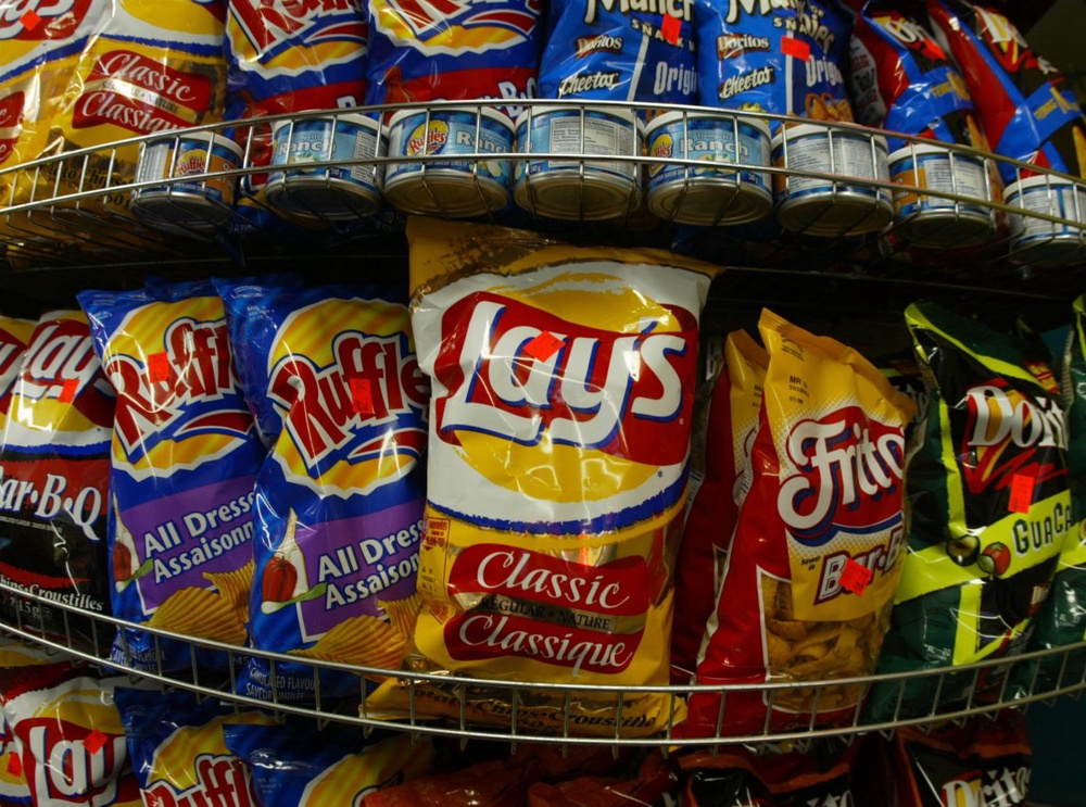 Potato chips on the eve of their social media moment 