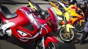 Karaganda bikers held unauthorized rally
