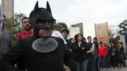 Men in Batman masks rob two Mexican theaters 