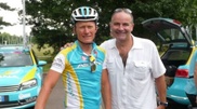 Frenchman expressed admiration of Vinokourov to Nazarbayev