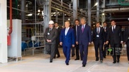 Nursultan Nazarbayev launched thermal power plant in Astana