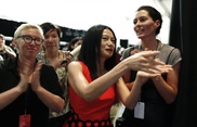 Vivienne Tam goes cutting edge at NY fashion week 