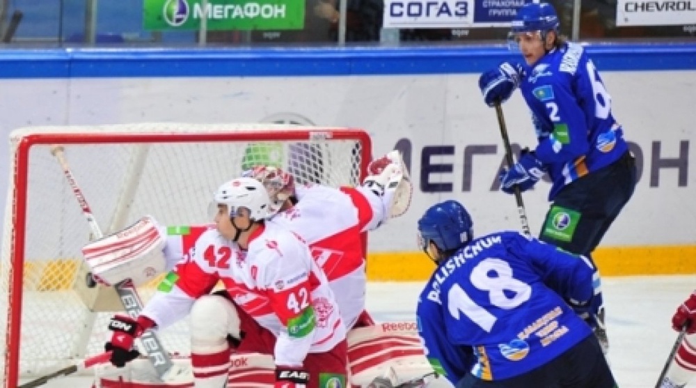 Hockey: Kazakhstan's Barys defeated Moscow's Spartak