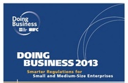 Kazakhstan gains 7 notches in the WB’s Doing Business – 2013 