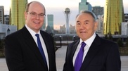 Nursultan Nazarbayev met with Prince of Monaco Albert II