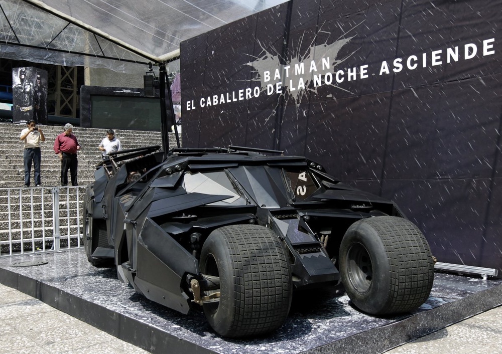 It's no Joker: Batman's car is for sale 